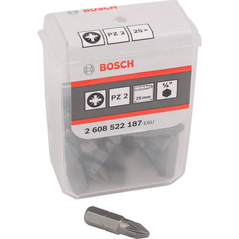 Bosch Screwdriver Bits PZ2