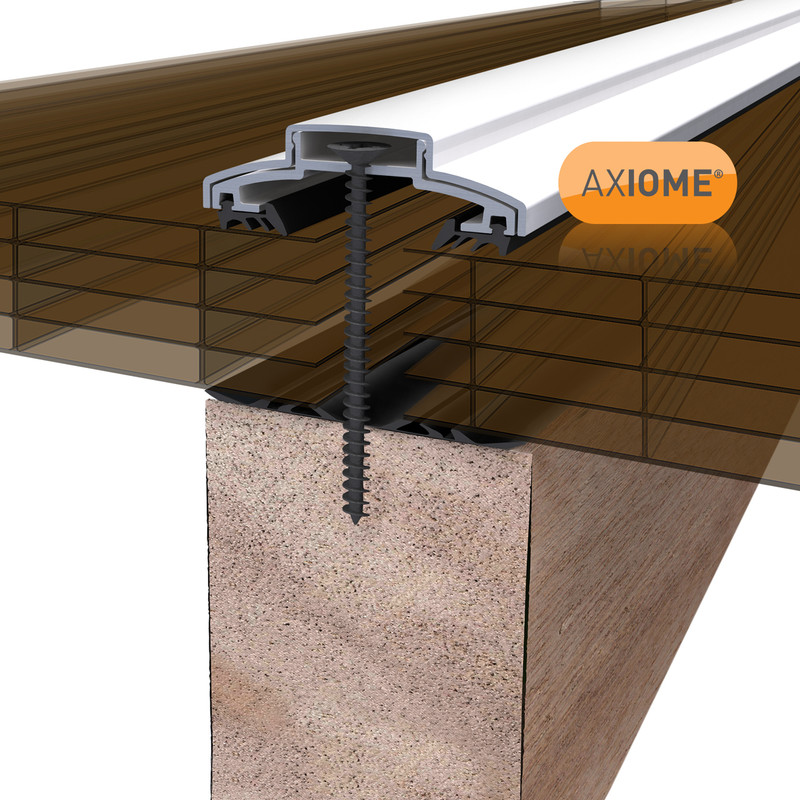 Axiome 25mm Polycarbonate Bronze Fivewall Sheet