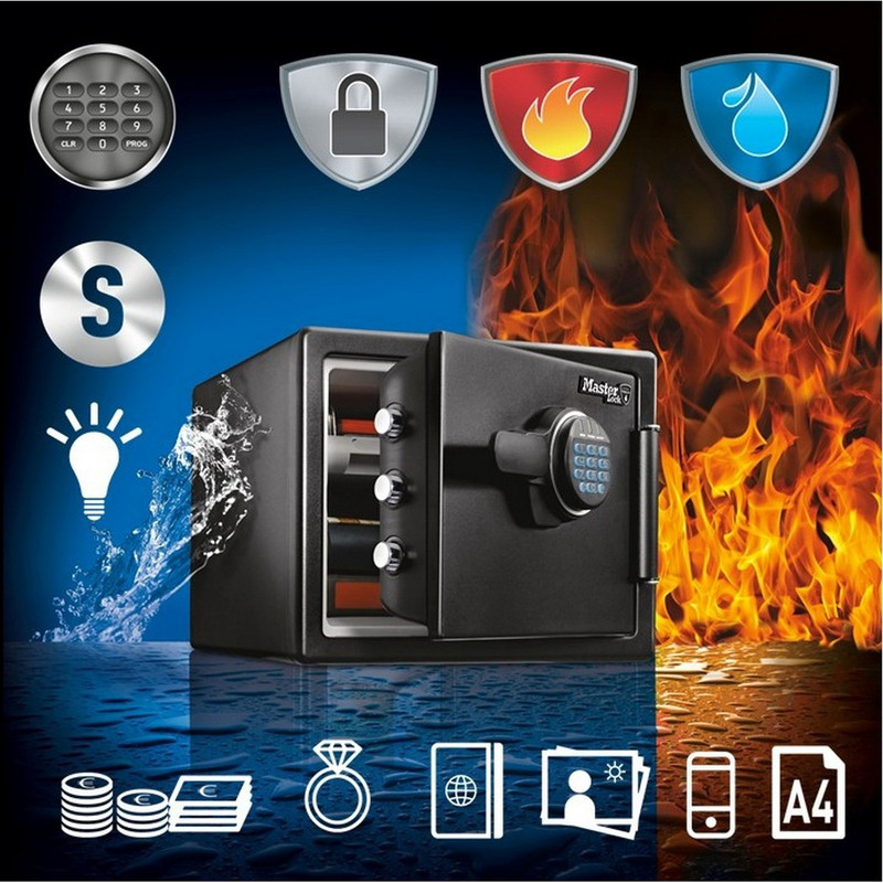Master Lock Fire & Water Resistant Safe