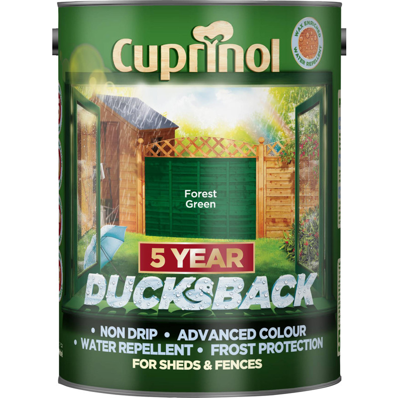 Cuprinol Ducksback Shed & Fence Treatment 5L
