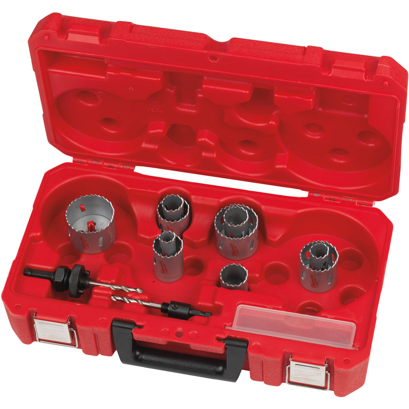 Hole saw outlet set toolstation