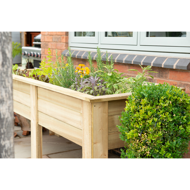 Forest Garden Large Kitchen Garden Planter 70 x 180 x 70cm | Toolstation