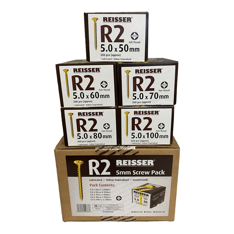 R2 Special Screw Pack 1000 Pc Toolstation