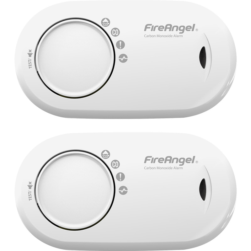 FireAngel 10 Year Carbon Monoxide Alarm - Sealed for Life Battery