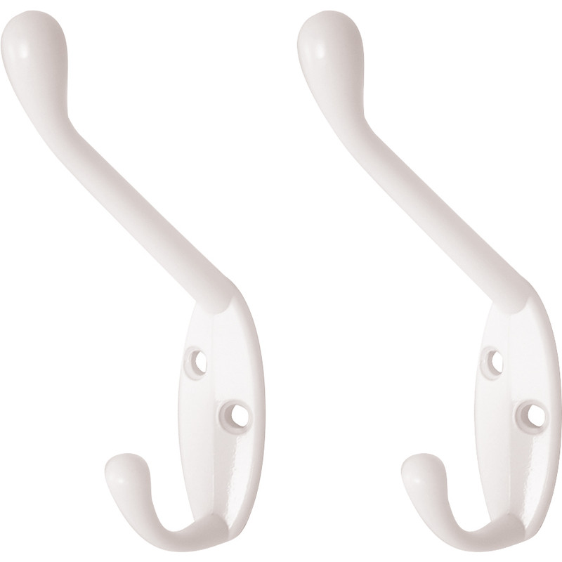 Hat Coat Hook White