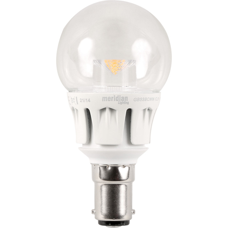LED 5W Clear Globe Lamp