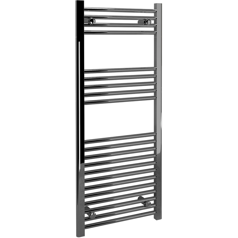 Flat chrome best sale towel rail