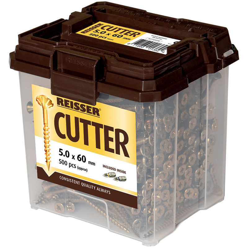 Reisser Cutter Pozi Screw Tub