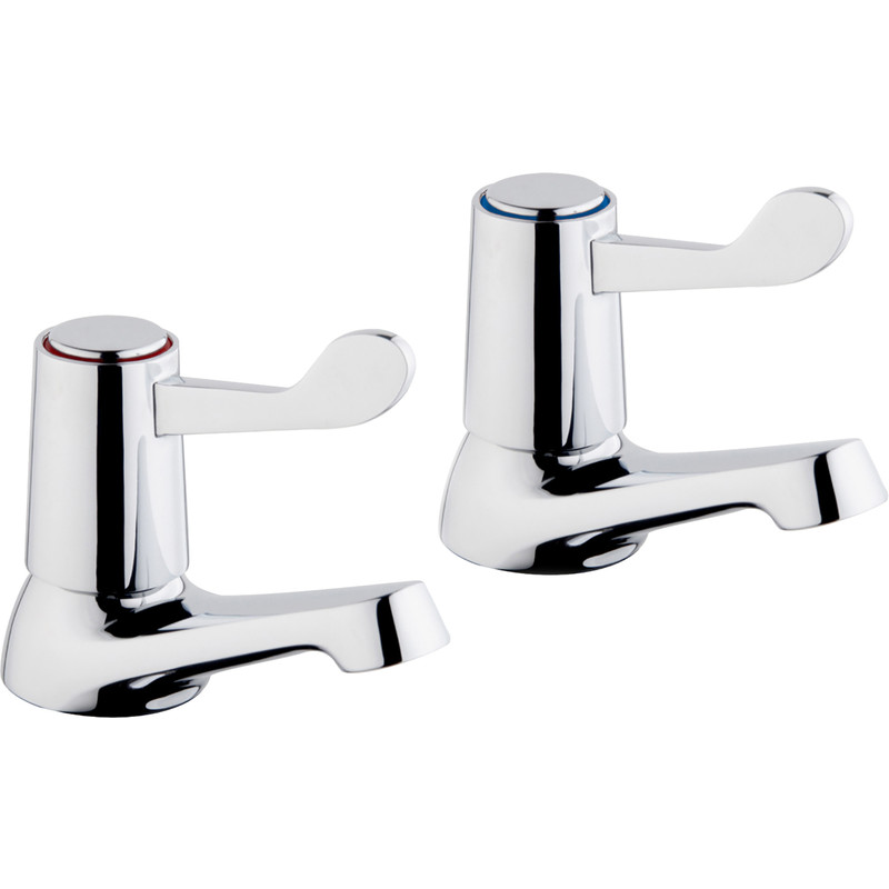 NEW Contract Lever Taps Basin 2 Pack 
