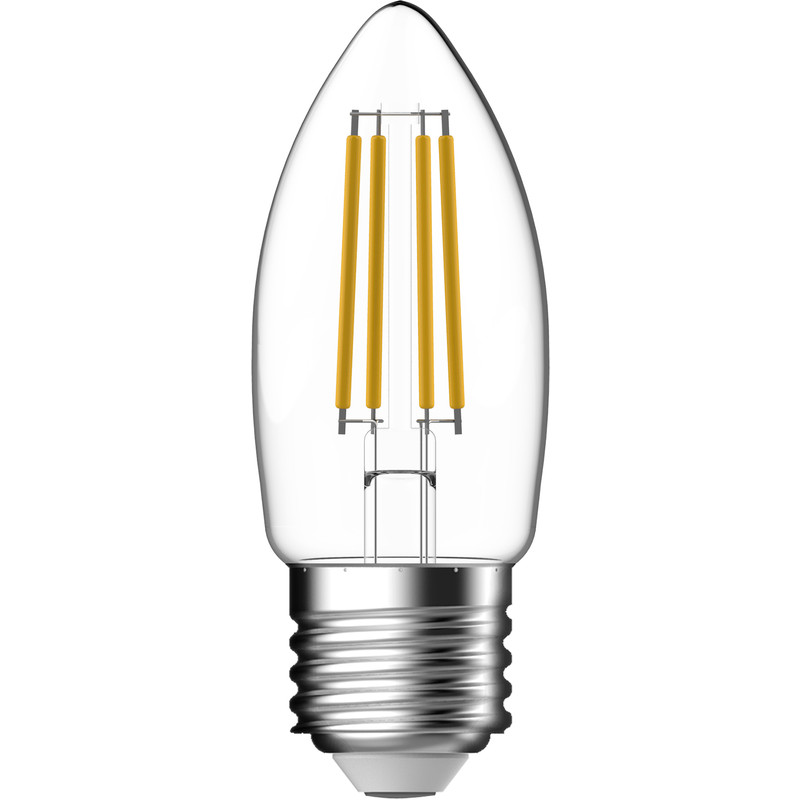 Energetic LED Filament Clear Candle Lamp 2.1W ES 250lm