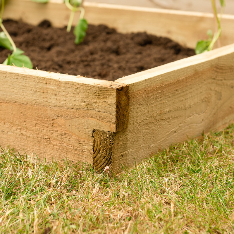 Forest Garden Caledonian Square Raised Bed 90 X 90cm Toolstation forest-garden-caledonian-square-raised-bed-90-x-90cm-toolstation