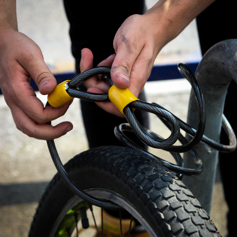 Steel Security Cable 12mm x 1.8m Toolstation