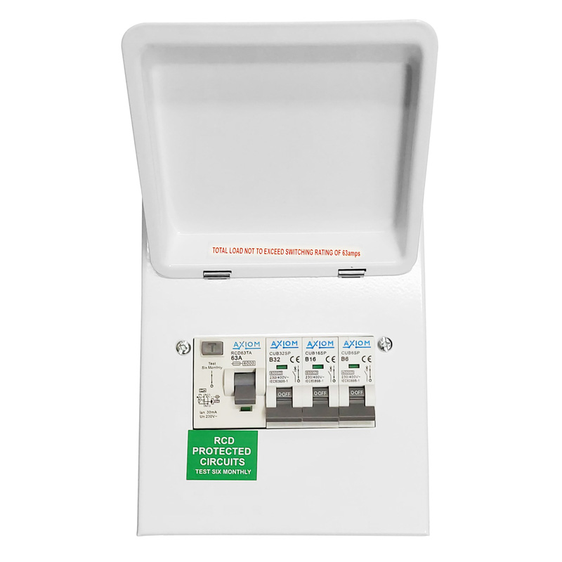 Axiom Consumer Unit Type A 3 Way Toolstation