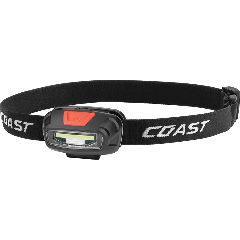 Coast Fl13r Rechargeable Multi Mode Head Torch 270Lm In Abs With Elasticated Headband Black