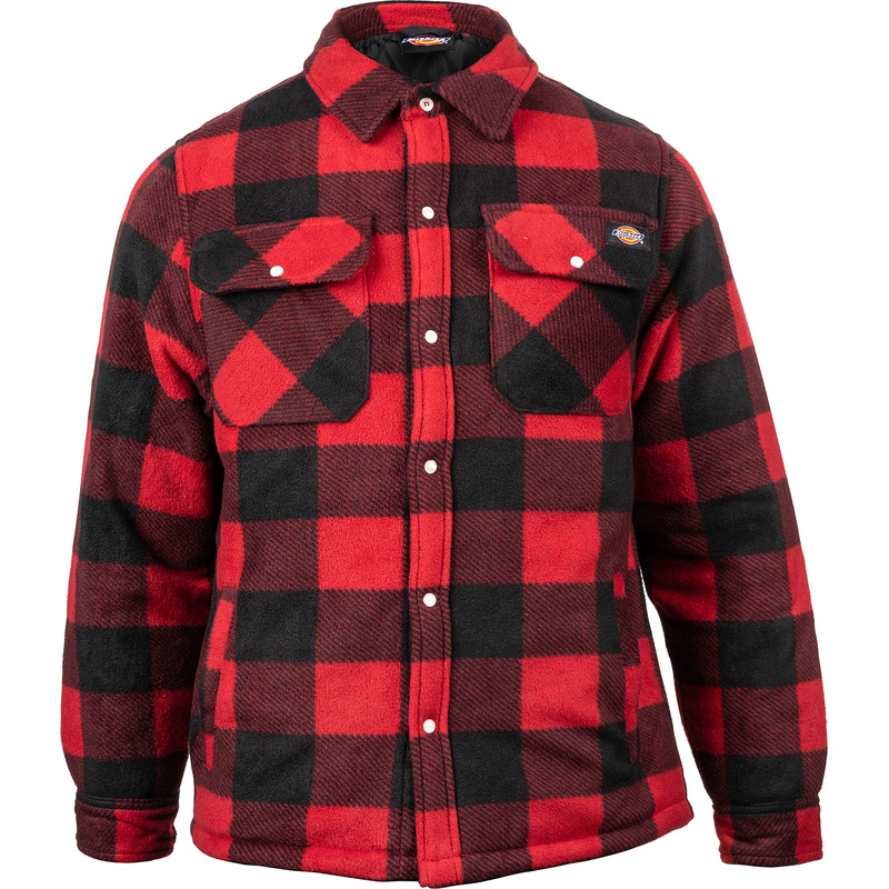 Dickies Portland Shirt Red XXL | Toolstation