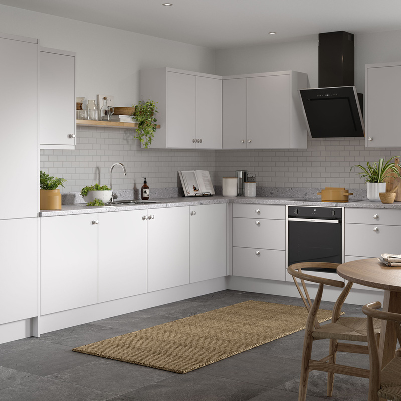 Grey kitchen deals base units