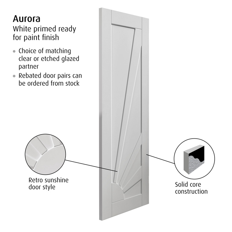 Aurora White Internal Door