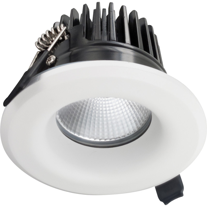 Integral LED White Integrated Fire Rated IP65 Dimmable Downlight