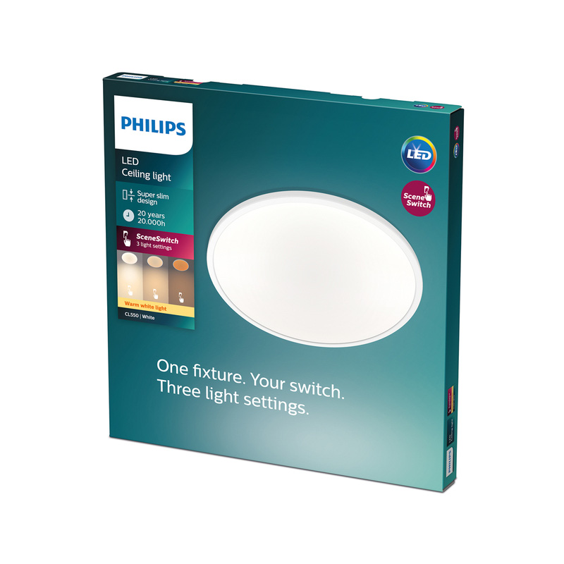 philips super slim cl550 led ceiling light installation