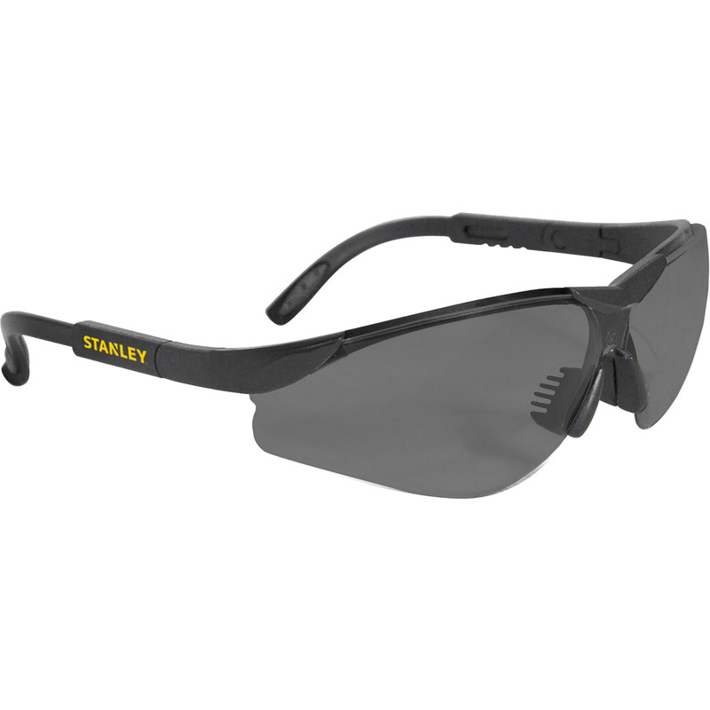 Stanley Adjustable Half Frame Safety Glasses Smoke Toolstation Free