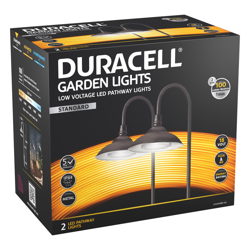 Duracell Stem LV LED Garden Pathway Light IP44