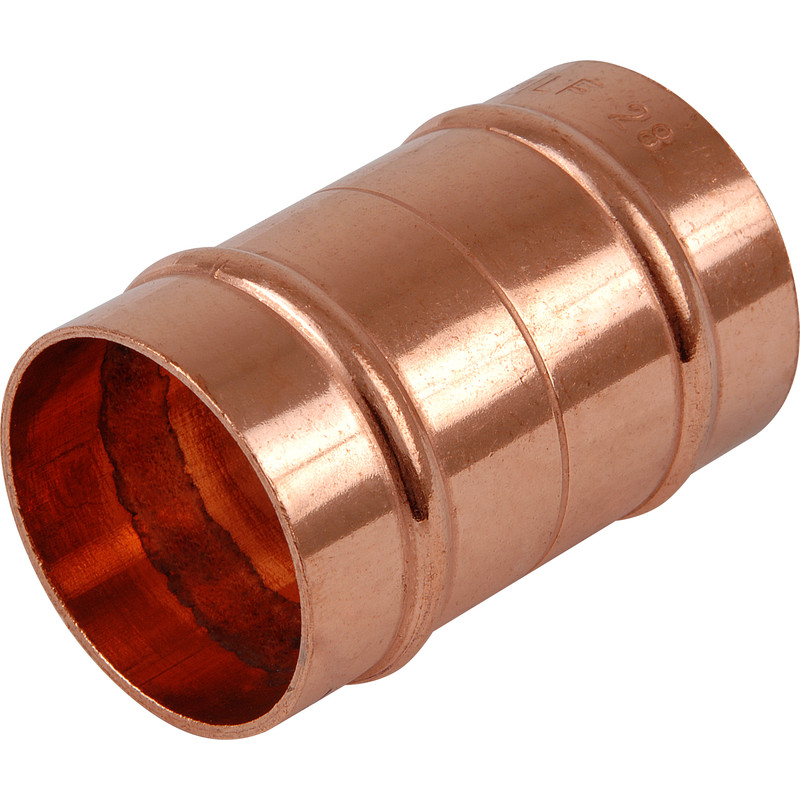 2 X 22MM SOLDER RING STOP END COPPER FITTINGS PLUMBING FITTINGS