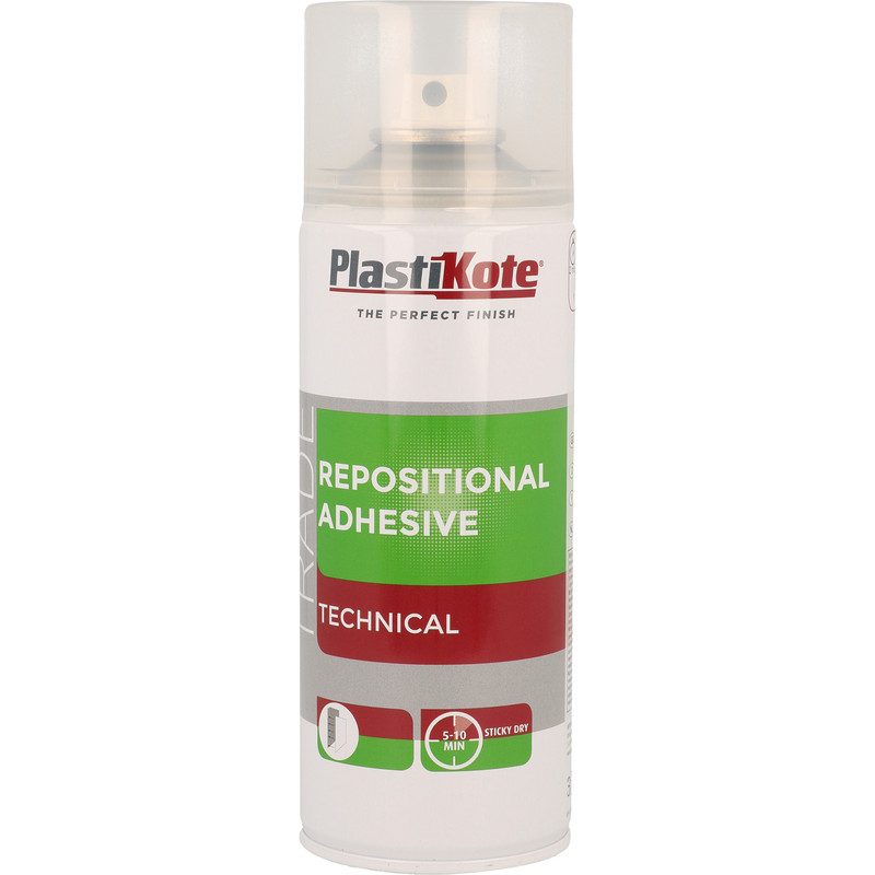 Plastikote Repositional Adhesive 400ml