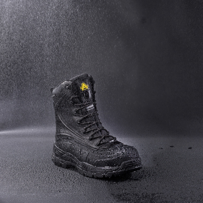Amblers Safety AS440 Stivali Antinfortunistica Uomo | Senza Metallo | Impermeabili | Hi-Leg | Taglia UK 4 EU 37