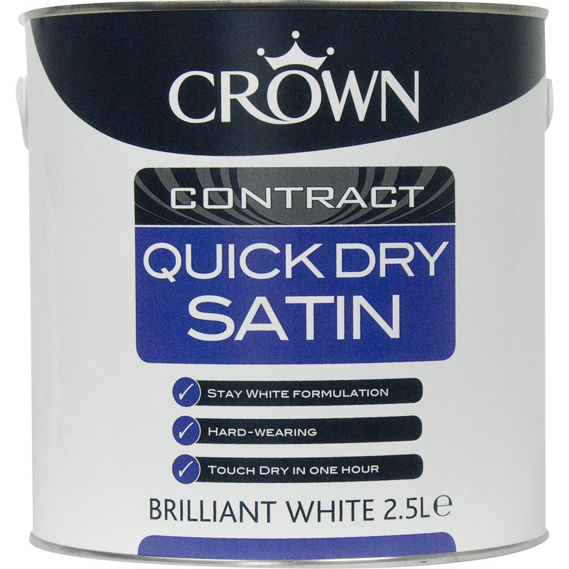 Crown Contract Quick Dry Satin Paint