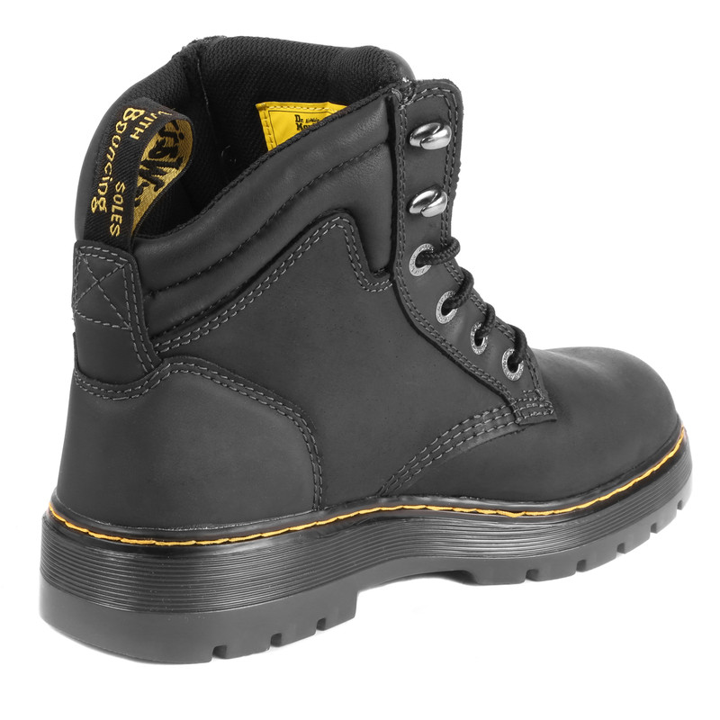 Dr Martens Brace Safety Boots Black Size 8