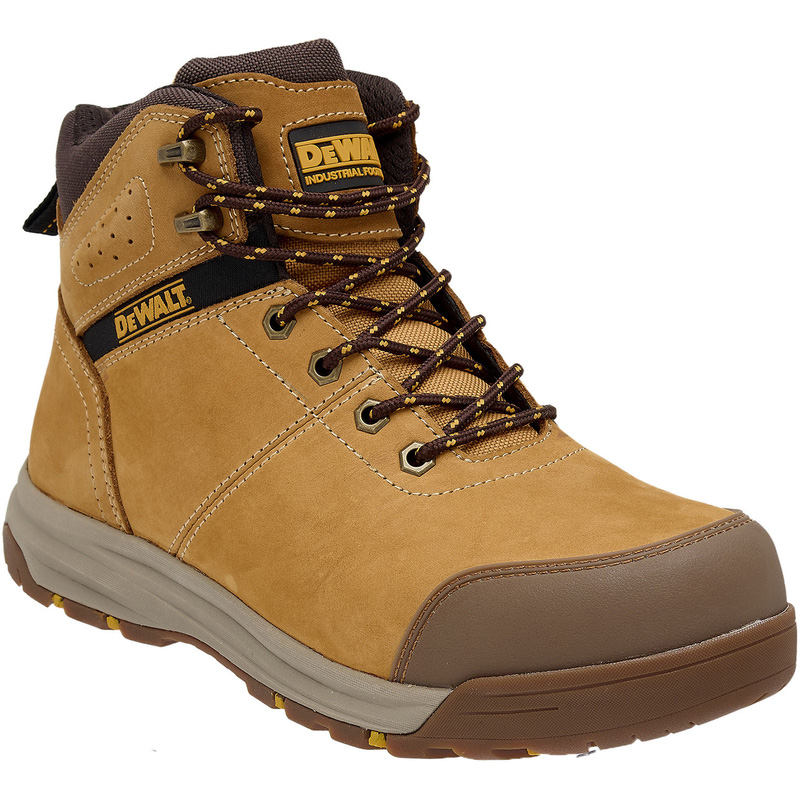 Dewalt Summit Safety Boots In Wheat, Size 7