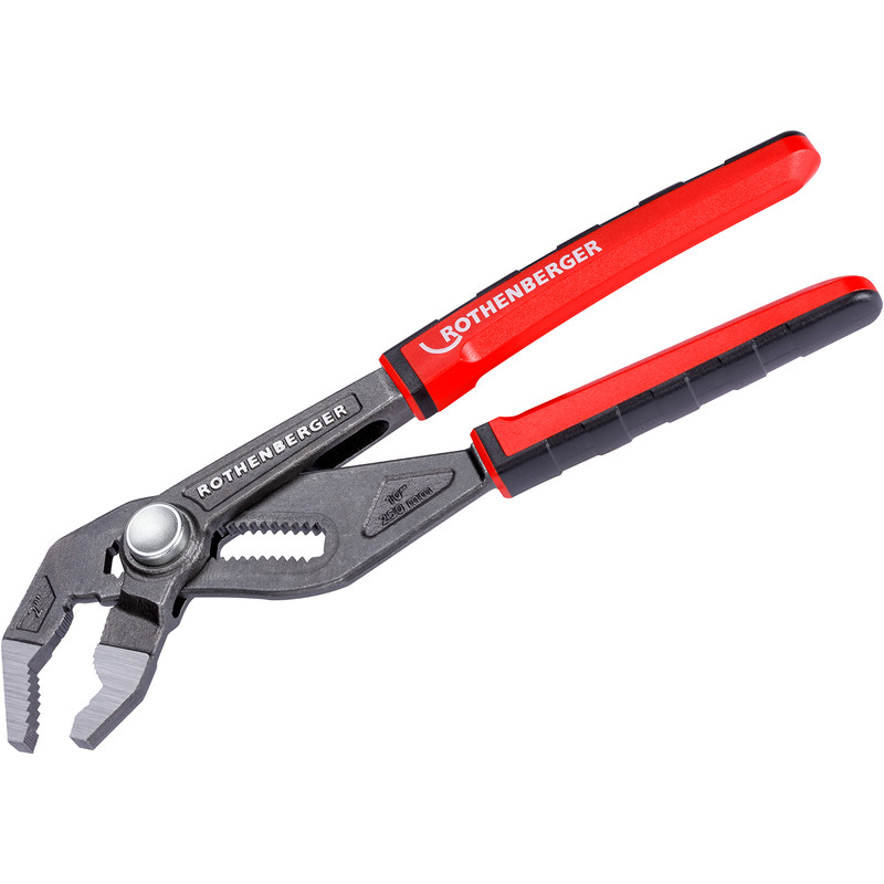Rothenberger ROGRIP M 2K 10" Water Pump Pliers Pipe Plumbing Grip Wrench Spanner 