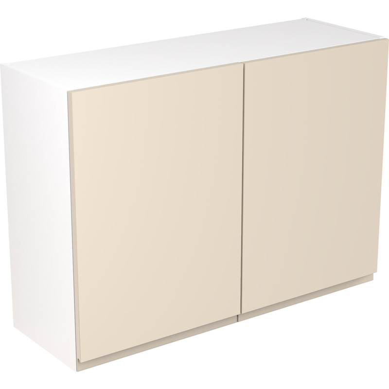 Kitchen Kit Flatpack J-Pull Kitchen Cabinet Wall Unit Ultra Matt Cashmere