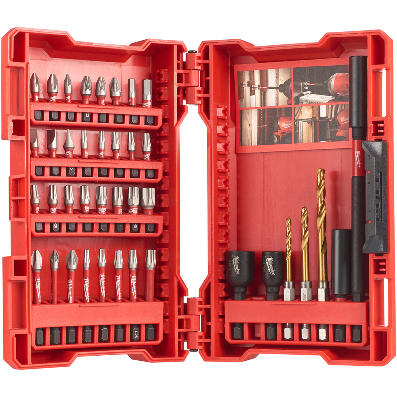 Milwaukee SHOCKWAVE Set 39pc Toolstation