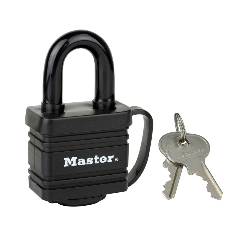 Master Lock Weather Tough Laminated Steel Padlock 40 x 9 x 29mm ...