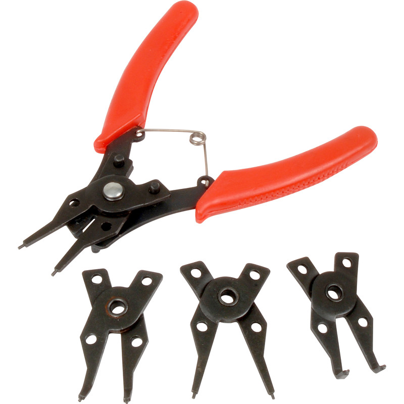 16" Practical Snap Ring Circlip Pliers Tool Set For Cars Trucks Motorcycles 