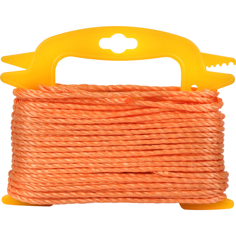 Polypropylene Rope Orange 4mm x 30m