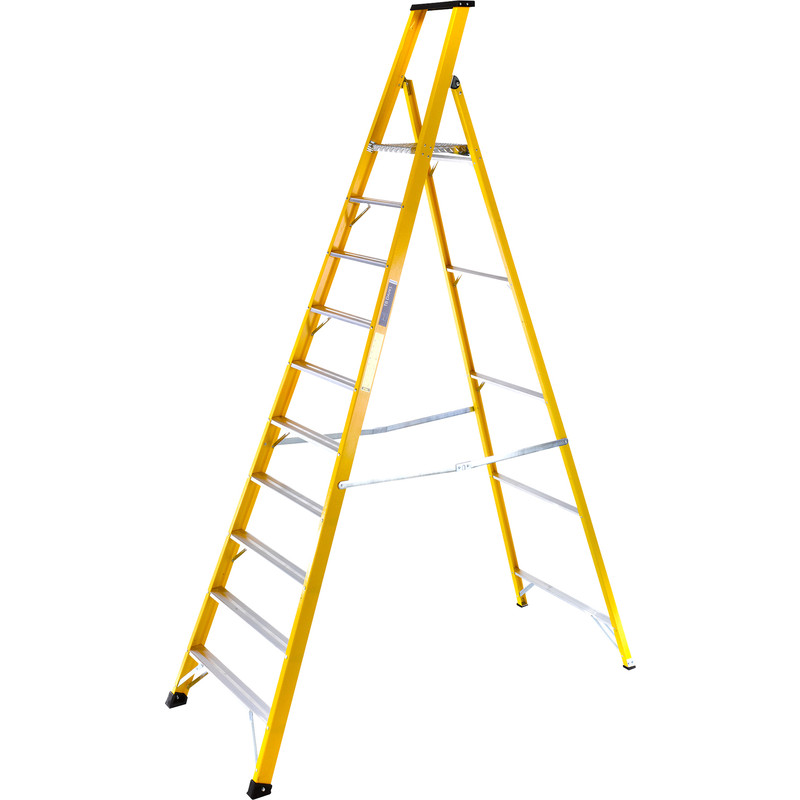 TB Davies Fibreglass Platform Step Ladder