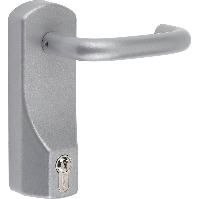 Union J-CE8550ADLC-SIL Lever Operated Outside Access Device