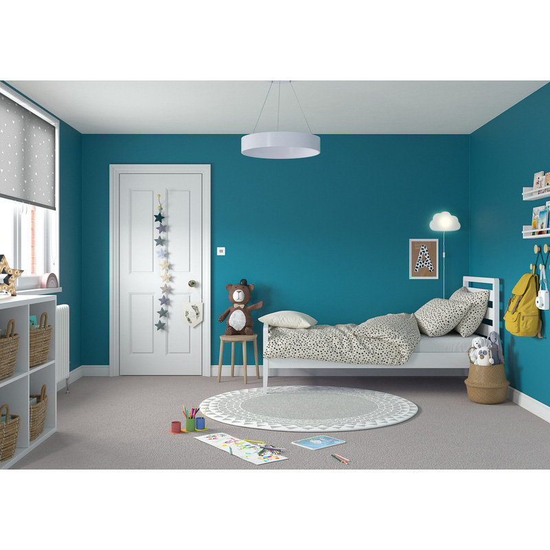 dulux teal tension silk