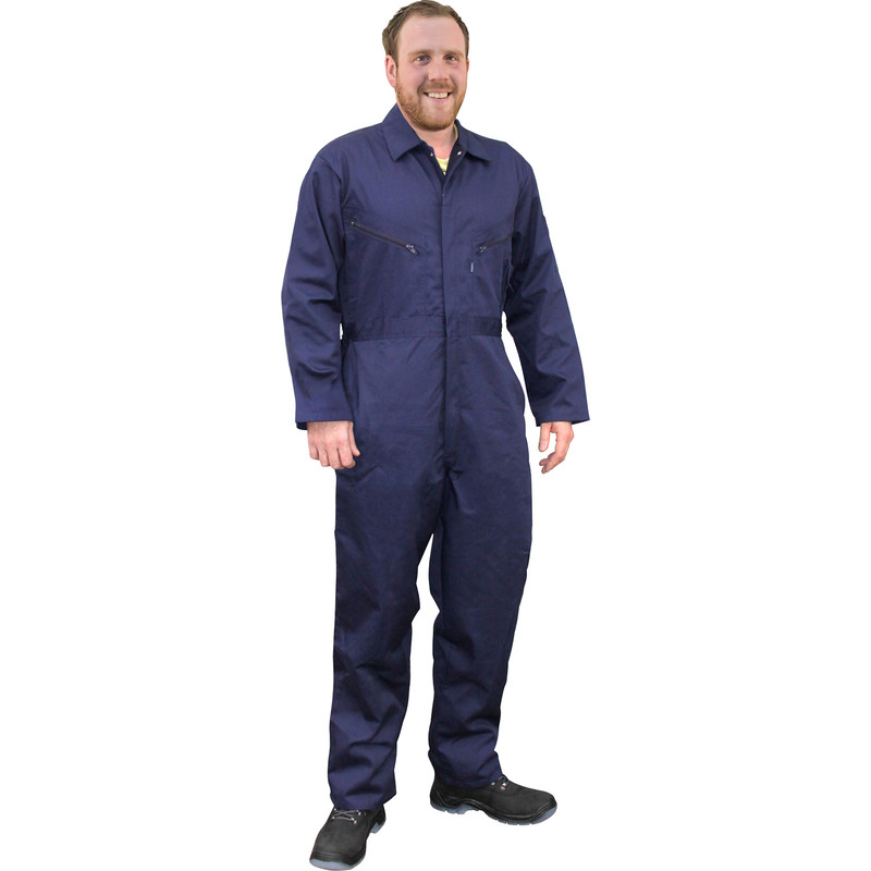 Dickies Workwear Mens Stud Front Overall Coveralls Boilersuit Workshop