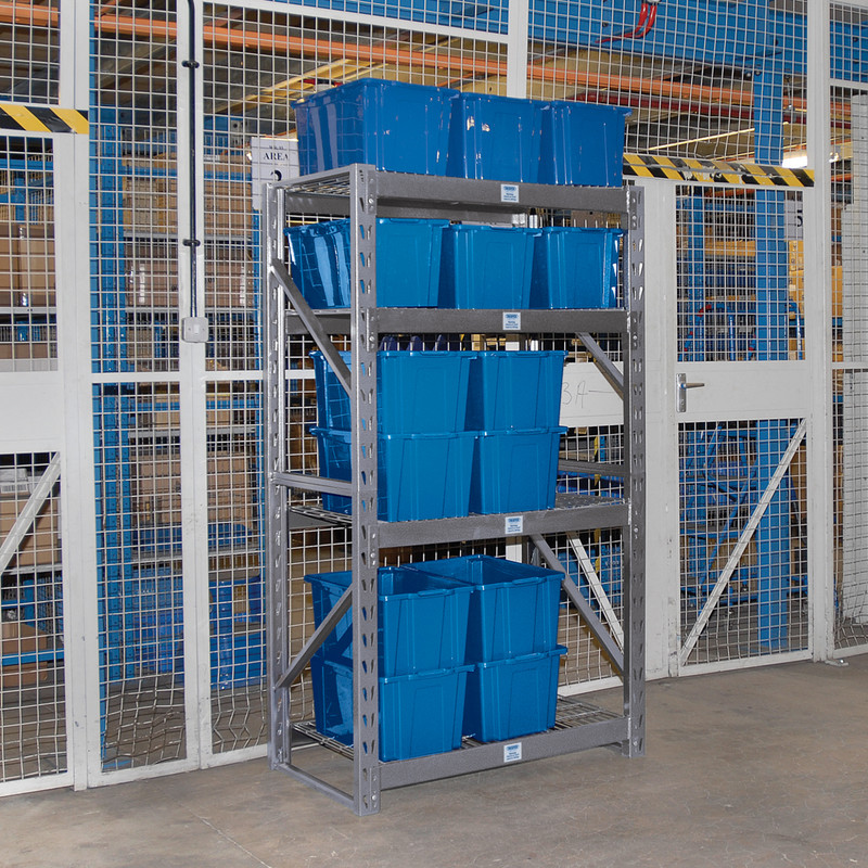 Draper Expert Heavy Duty Steel 4 Shelving Extension Unit 1040 x 610 x