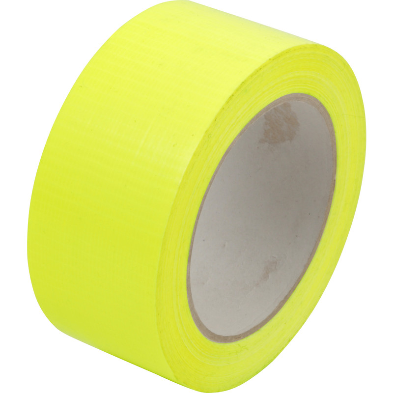 Heavy Duty Cloth Duct Tape High Vis 50mm x 50m