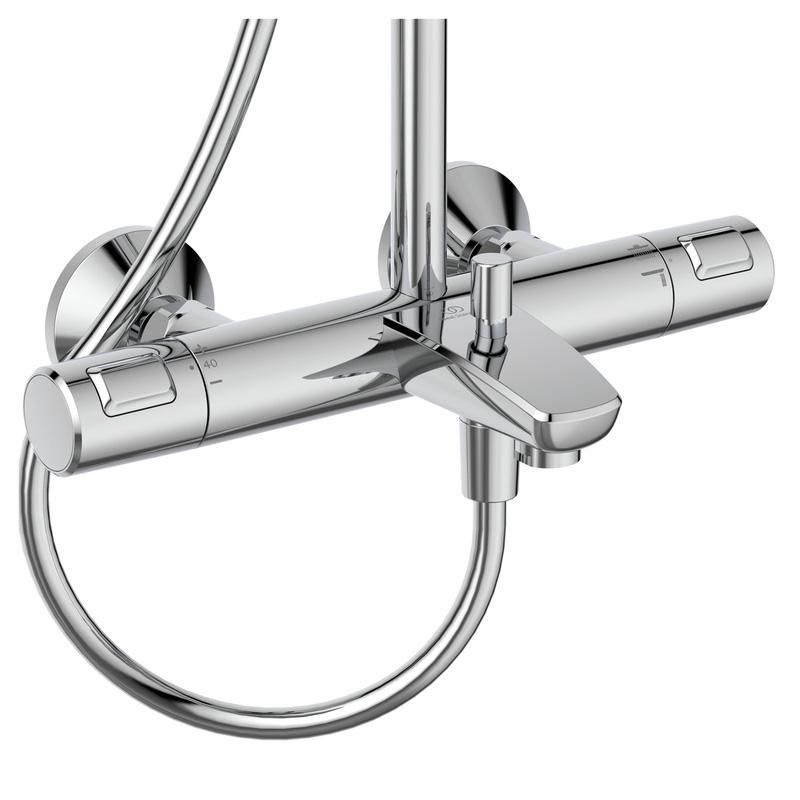 Ideal Standard Ceratherm Thermostatic Diverter Bar Mixer Shower