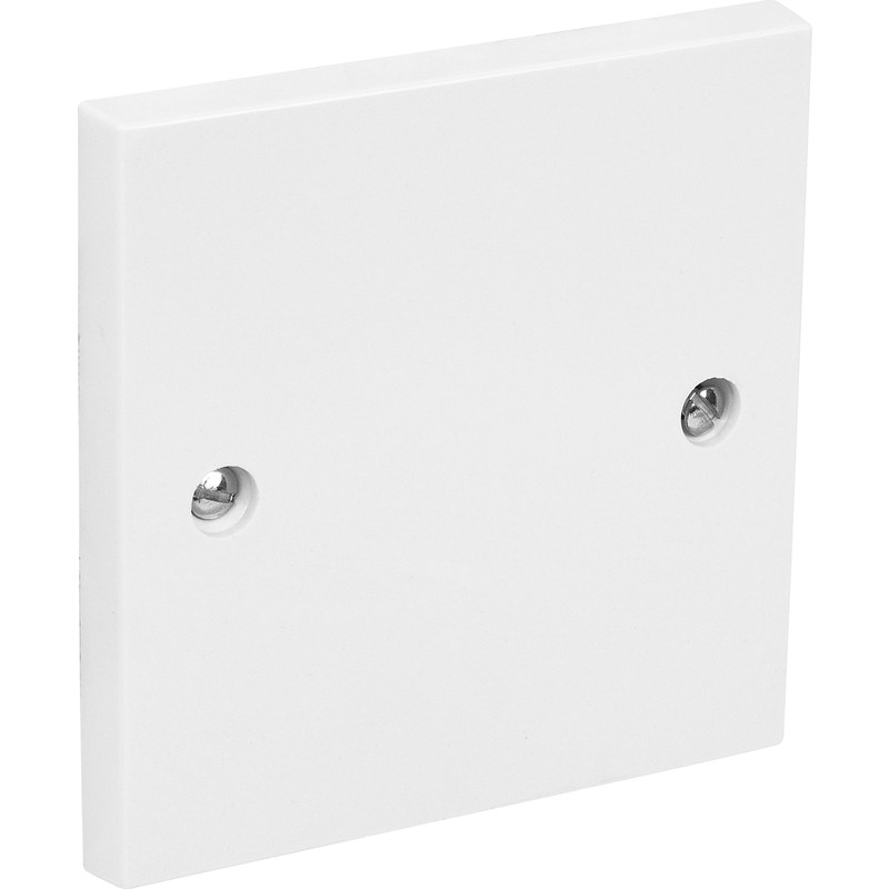 Axiom Blank Plate 1 Gang - Blanking Plate For Ceiling Light