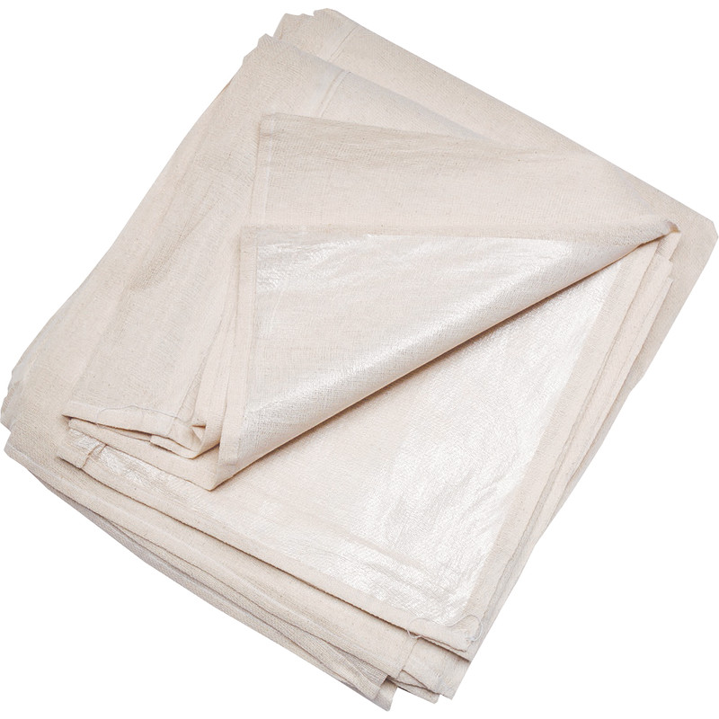 Cotton Twill Poly Backed Dust Sheet