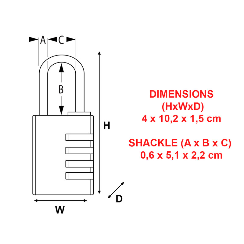 Master Lock Combination Padlock