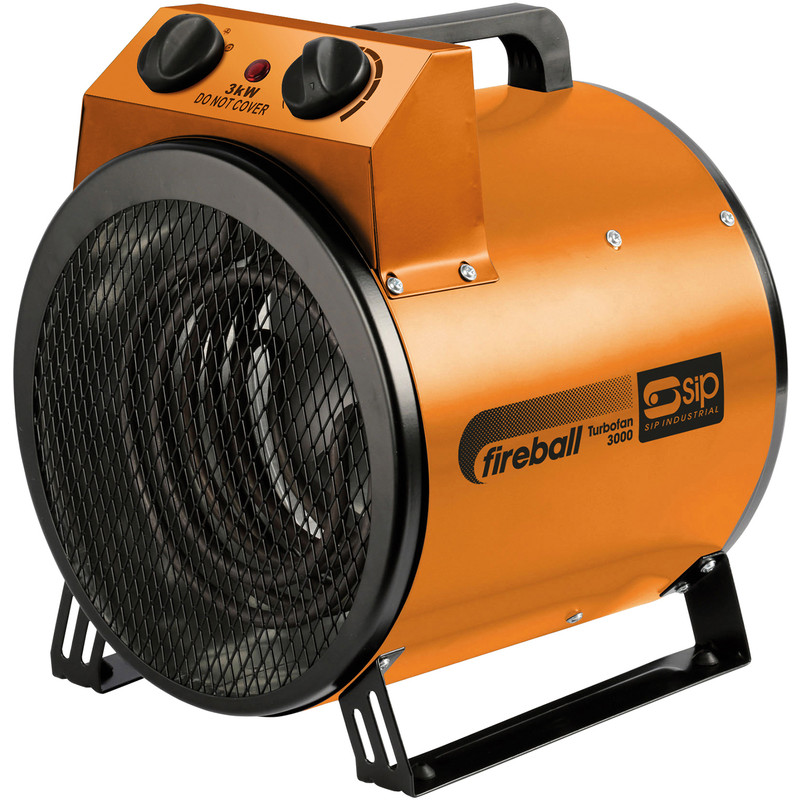 SIP Fireball 230V Turbo Fan Electric Heater