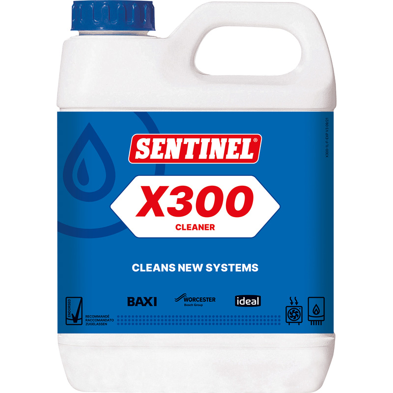 Sentinel X300 Cleaner for New Systems