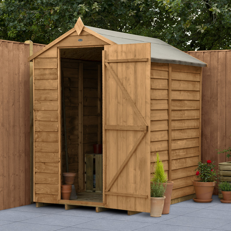Forest Garden Overlap Dip Treated Apex Shed